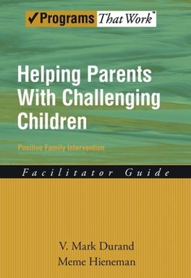 Helping Parents With Challenging Children book