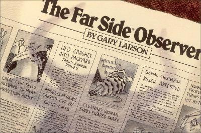 Far Side Observer by Gary Larson