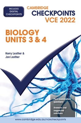 Cambridge Checkpoints VCE Biology Units 3&4 2022 book