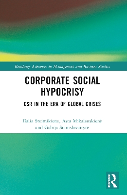 Corporate Social Hypocrisy: CSR in the Era of Global Crises book