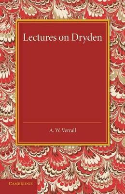 Lectures on Dryden book