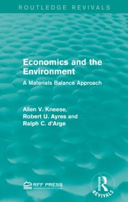 Economics and the Environment book