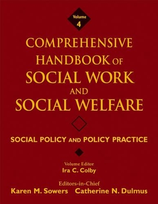 Comprehensive Handbook of Social Work and Social Welfare by Karen M. Sowers