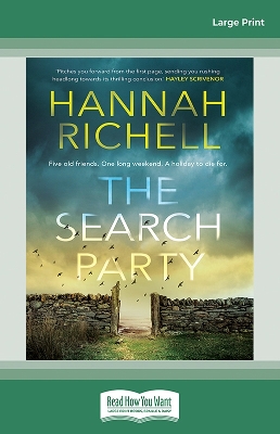 The Search Party by Hannah Richell