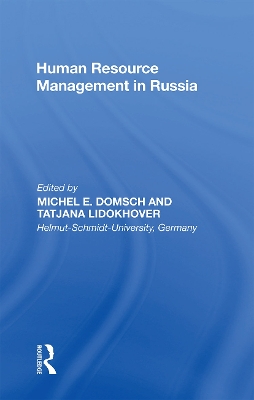 Human Resource Management in Russia book