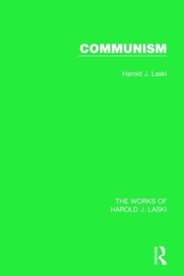 Communism by Harold J. Laski