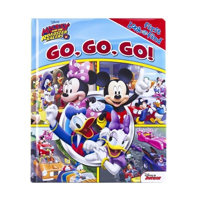 Mickey Roadster Racer First Look & Find book