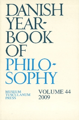 Danish Yearbook of Philosophy by Finn Collin