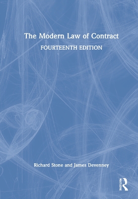 The Modern Law of Contract by Richard Stone