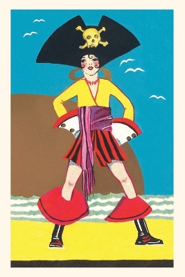 Vintage Journal Saucy Pirate Girl book