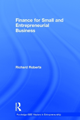 Finance for Small and Entrepreneurial Business book