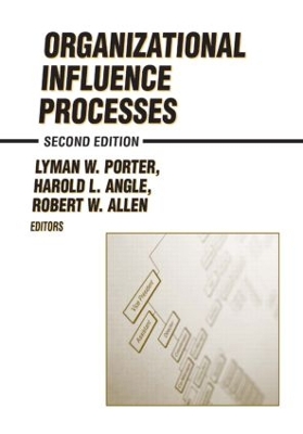 Organizational Influence Processes by Robert W. Allen