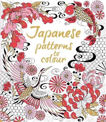 Japanese Patterns to Colour book