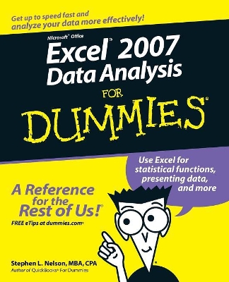 Excel 2007 Data Analysis For Dummies book