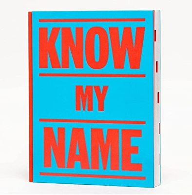 Know My Name (Blue Cover) book