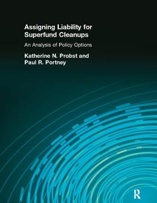 Assigning Liability for Superfund Cleanups book