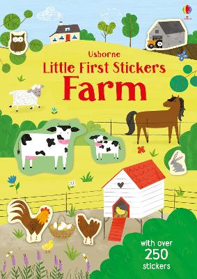 Little First Stickers Farm book