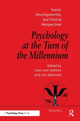 Psychology at the Turn of the Millennium by Lars Backman
