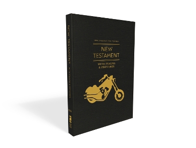 NIV, New Testament with Psalms and Proverbs, Pocket-Sized, Paperback, Black Motorcycle, Comfort Print by Zondervan