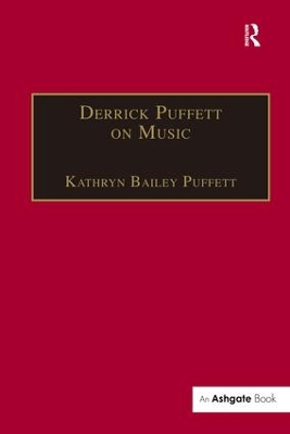 Derrick Puffett on Music book