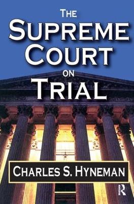 The Supreme Court on Trial by David Listokin