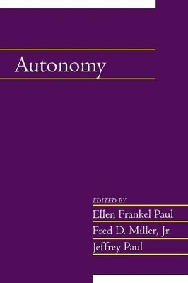 Autonomy: Volume 20, Part 2 book