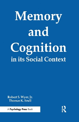 Memory and Cognition in its Social Context book