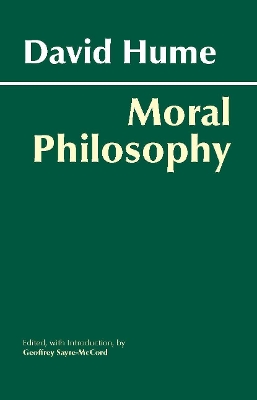 Hume: Moral Philosophy book