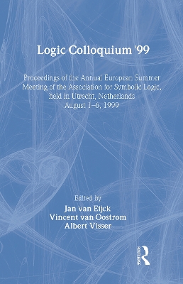 Logic Colloquium '99 by Jan Van Eijck