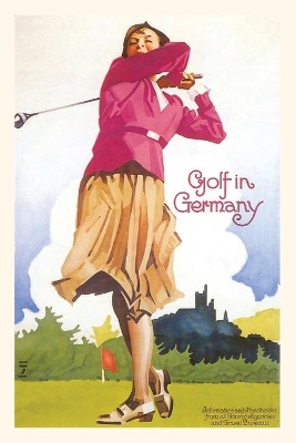 Vintage Journal Golfing in Germany book