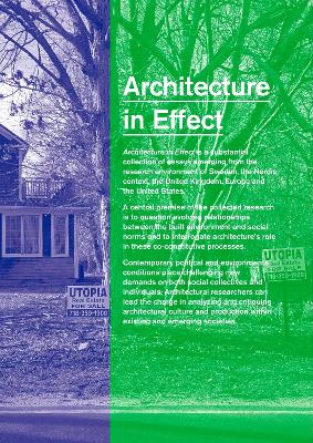 Architecture in Effect book