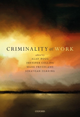 Criminality at Work book