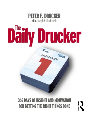 Daily Drucker book