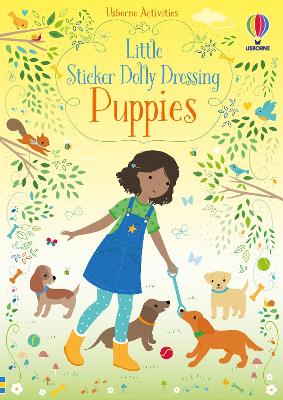 Little Sticker Dolly Dressing Puppies book