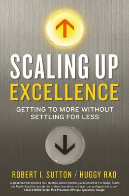 Scaling up Excellence book
