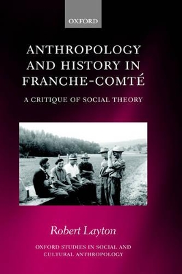 Anthropology and History in Franche-Comte book