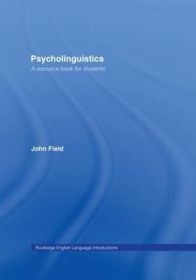 Psycholinguistics book