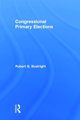 Congressional Primary Elections book