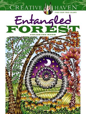 Creative Haven Entangled Forest Coloring Book book