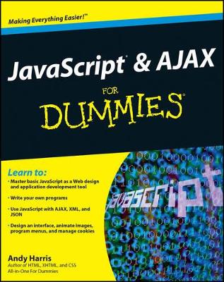 JavaScript and AJAX For Dummies book
