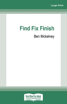 Find Fix Finish: From Tampa to Afghanistan - how Australia's special forces became enmeshed in the US kill/capture program by Ben Mckelvey