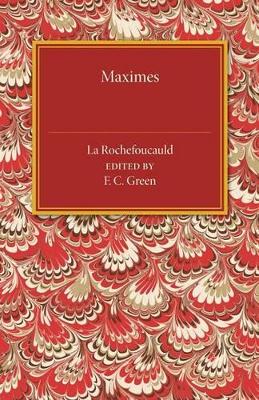 Maximes book