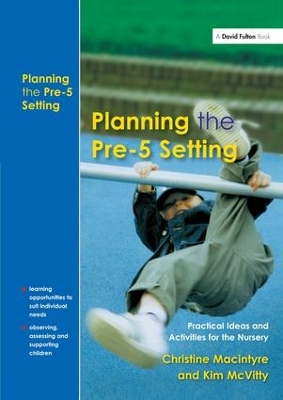 Planning the Pre-5 Setting book
