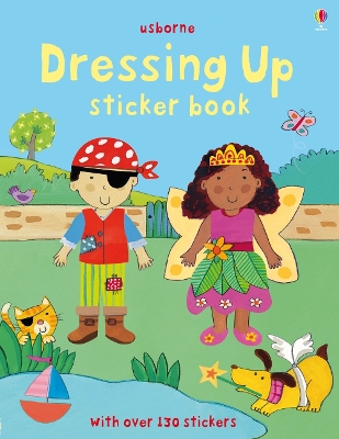 Dressing Up Sticker Book book