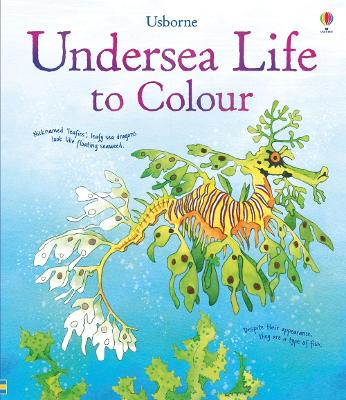 Undersea Life to Colour book