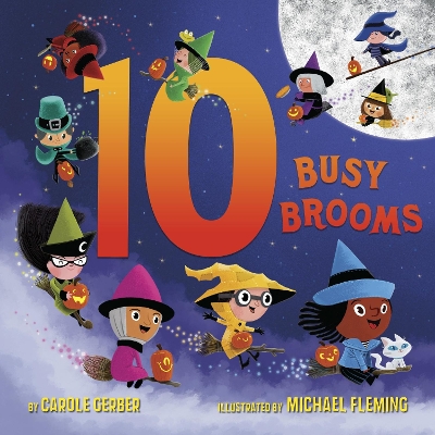 10 Busy Brooms book