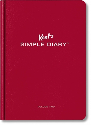 Keel's Simple Diary Volume Two (dark red) book