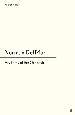 Anatomy of the Orchestra book