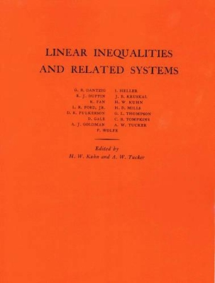 Linear Inequalities and Related Systems. (AM-38), Volume 38 book