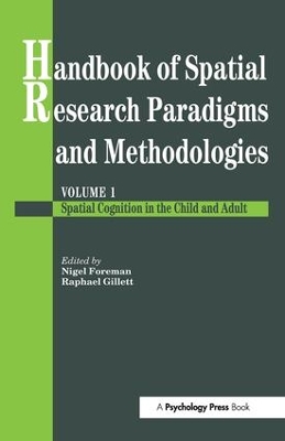 Handbook of Spatial Research Paradigms and Methodologies book